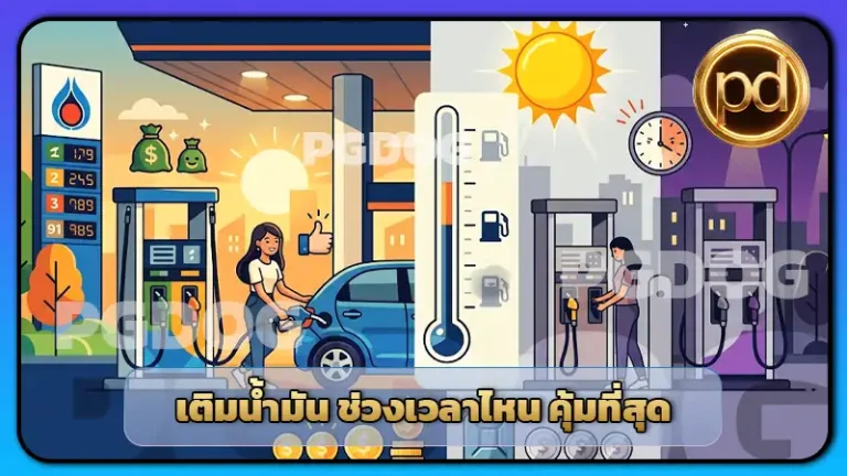 เติมน้ำมัน ช่วงเวลาไหน คุ้มที่สุด