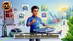 เทคนิค ลดค่าใช้จ่าย ช่วงน้ำมันแพง