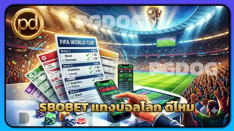 SBOBET แทงบอลโลก ดีไหม