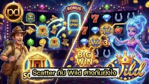 Scatter กับ Wild ต่างกันยังไง