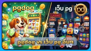 pgdog vs เว็บ pg อื่นๆ