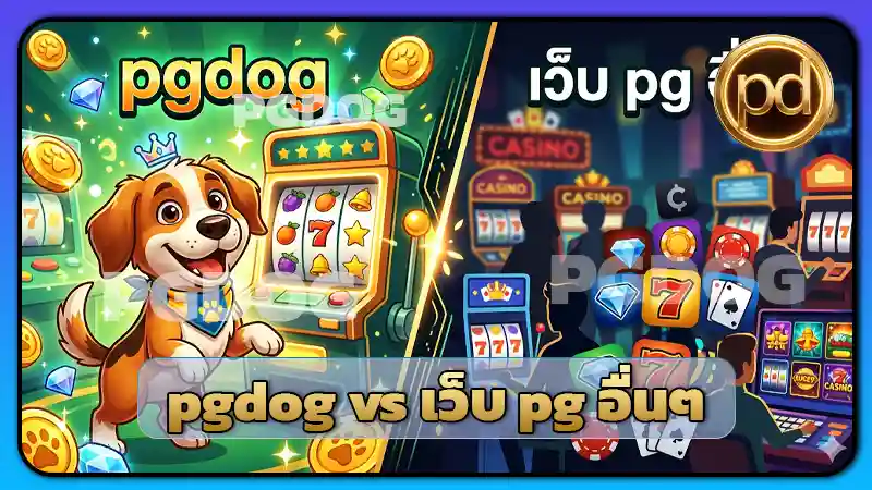pgdog vs เว็บ pg อื่นๆ