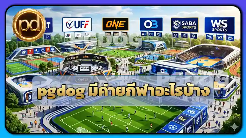 pgdog มีค่ายกีฬาอะไรบ้าง