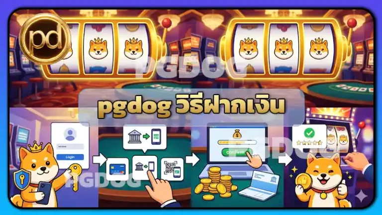pgdog วิธีฝากเงิน