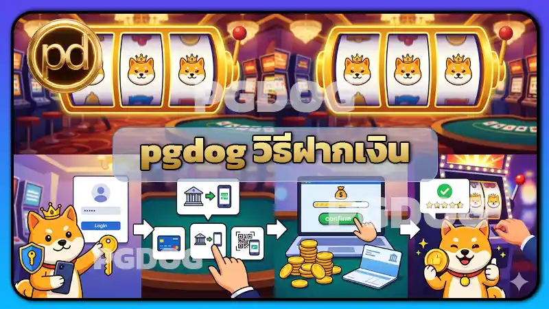 pgdog วิธีฝากเงิน