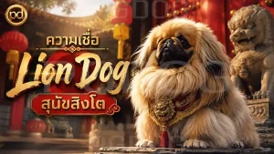 ความเชื่อ Lion Dog สุนัขสิงโต