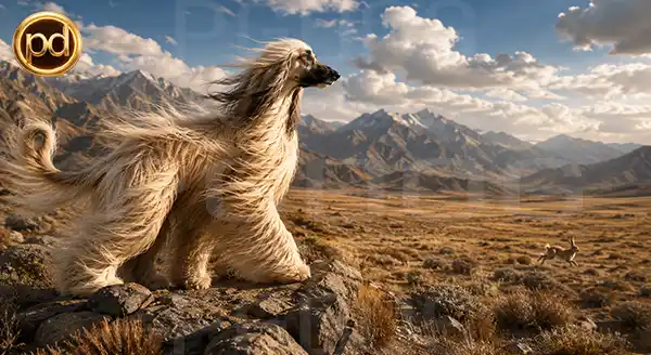 ทำไม Afghan Hound ถึงใช้สายตามากกว่ากลิ่น