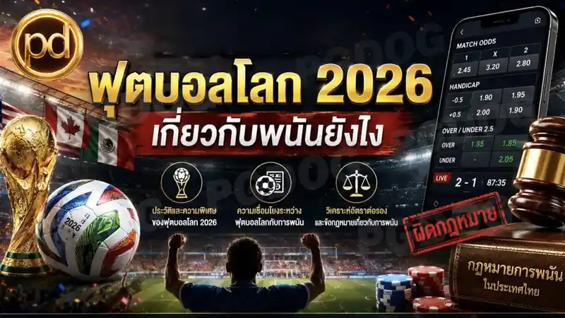 ฟุตบอลโลก 2026 เกี่ยวกับพนันยังไง