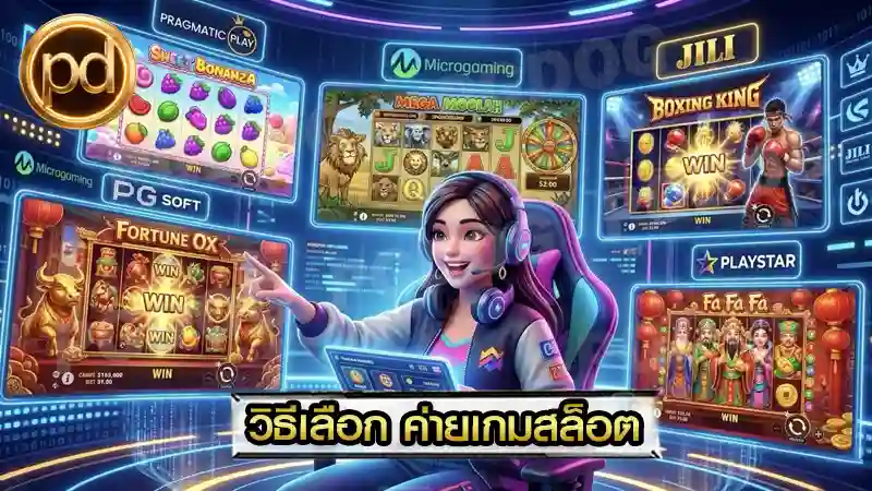 วิธีเลือก ค่ายเกมสล็อต