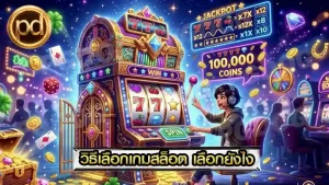 วิธีเลือกเกมสล็อต เลือกยังไง