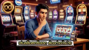 เล่นสล็อตครั้งแรก ต้องทำอะไรบ้าง