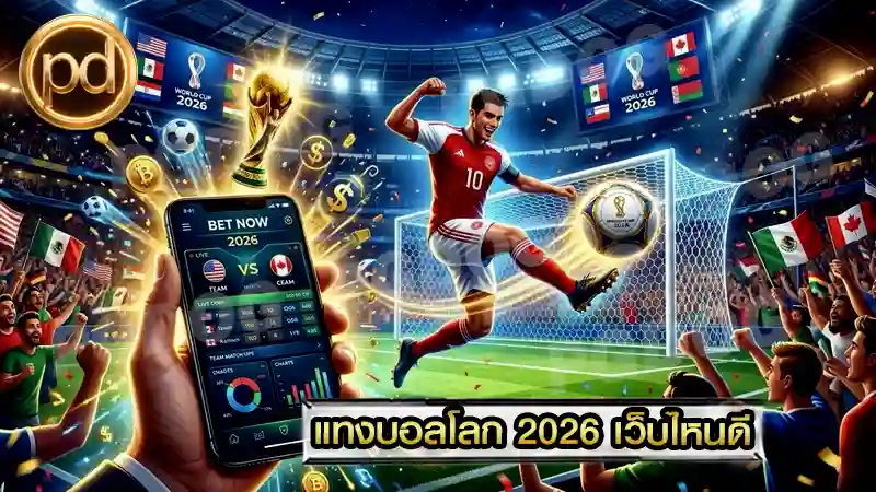 แทงบอลโลก 2026 เว็บไหนดี