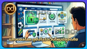 แทงบอลโลก ดูยังไงว่าเว็บไหนปลอดภัย