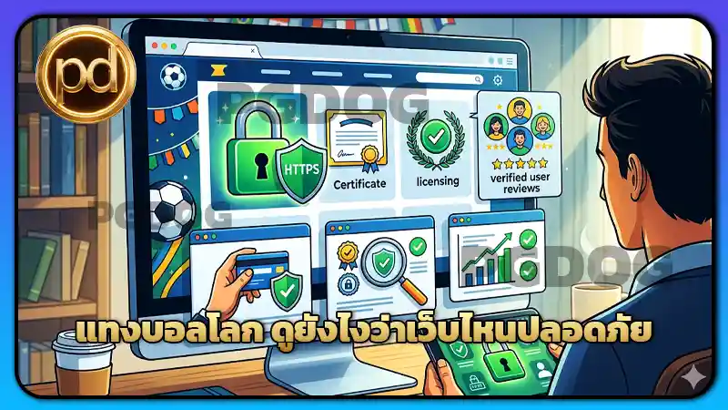 แทงบอลโลก ดูยังไงว่าเว็บไหนปลอดภัย