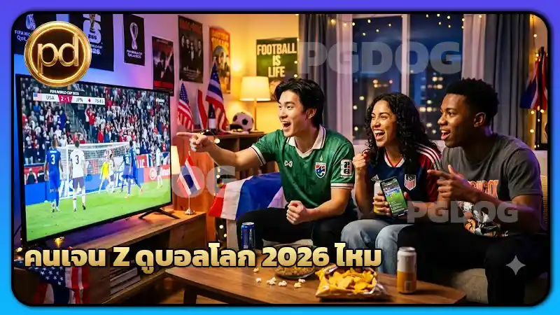 คนเจน Z ดูบอลโลก 2026 ไหม