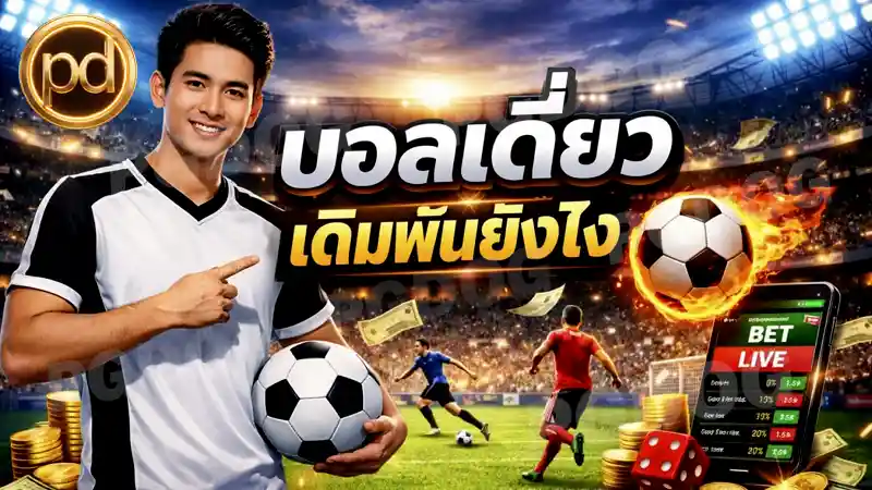 บอลเดี่ยว เดิมพันยังไง