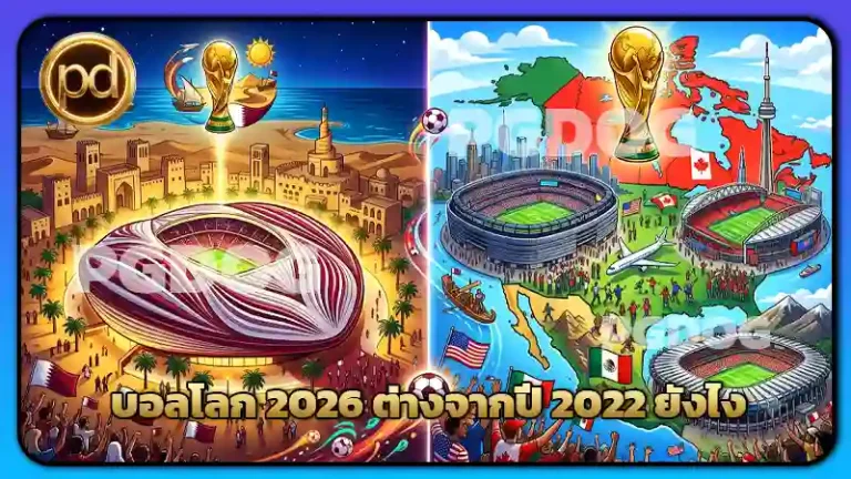 บอลโลก 2026 ต่างจากปี 2022 ยังไง