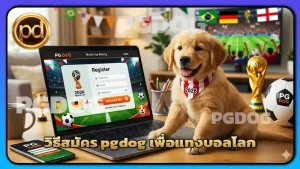 วิธีสมัคร pgdog เพื่อแทงบอลโลก