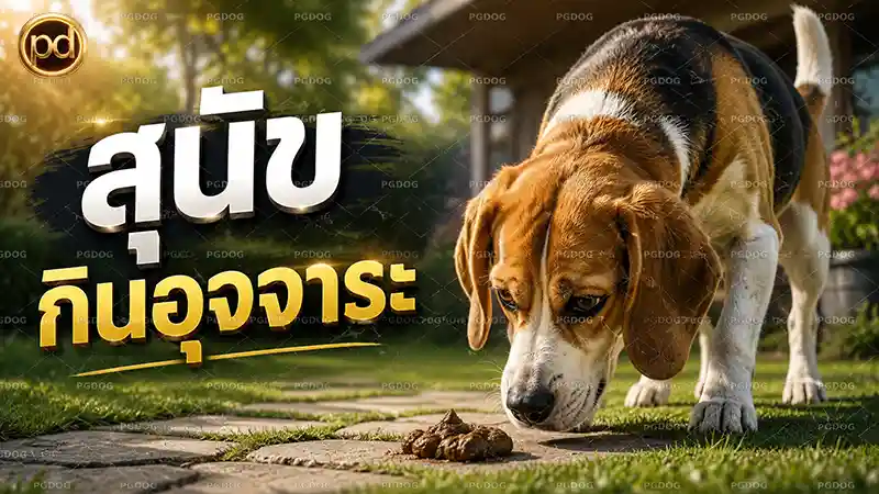 สุนัข กินอุจจาระ