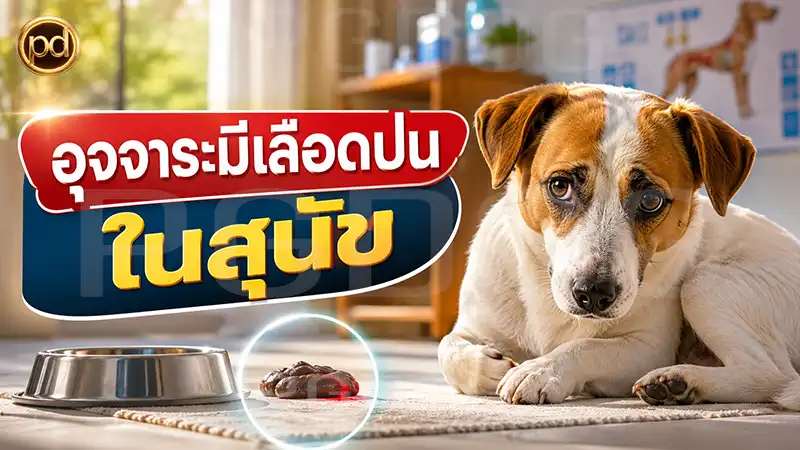 อุจจาระมีเลือดปน ในสุนัข