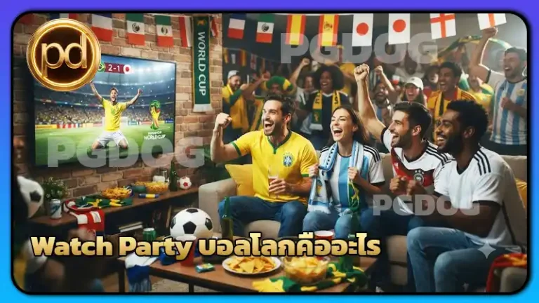 Watch Party บอลโลกคืออะไร