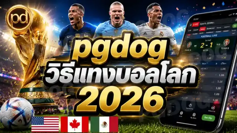 pgdog วิธีแทงบอลโลก 2026
