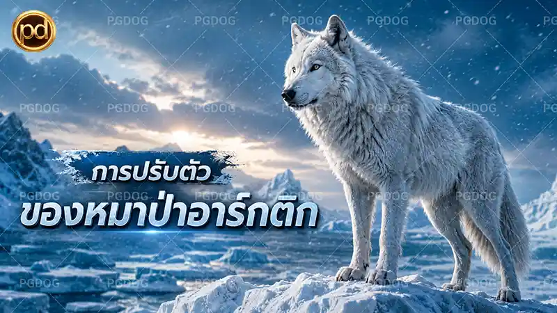 การปรับตัว ของหมาป่าอาร์กติก