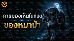 การมองเห็นในที่มืด ของหมาป่า