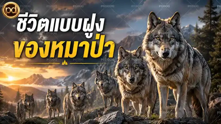 ชีวิตแบบฝูง ของหมาป่า