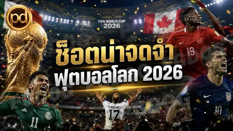 ช็อตน่าจดจำ ฟุตบอลโลก 2026