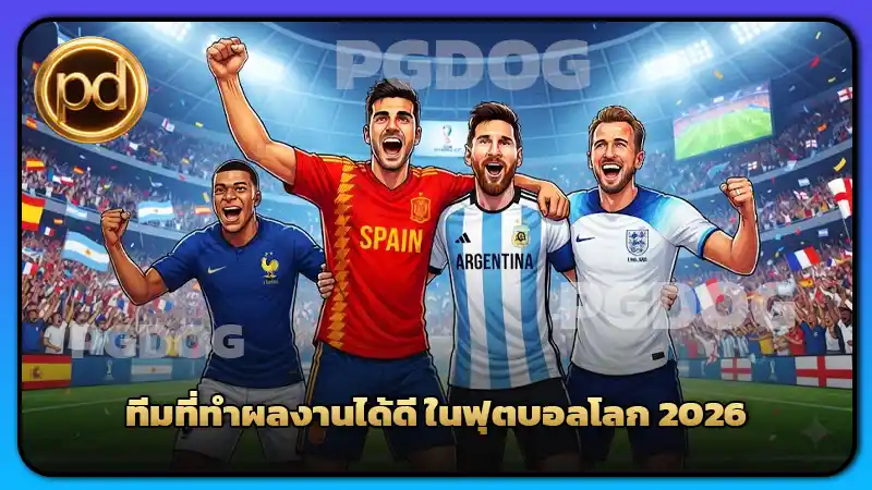 ทีมที่ทำผลงานได้ดี ในฟุตบอลโลก 2026