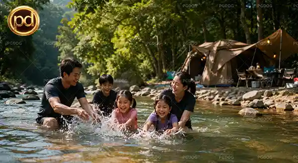นอนกางเต็นท์ คลองมะเดื่อ
