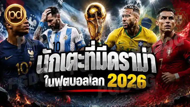 นักเตะที่มีดราม่า ในฟุตบอลโลก 2026