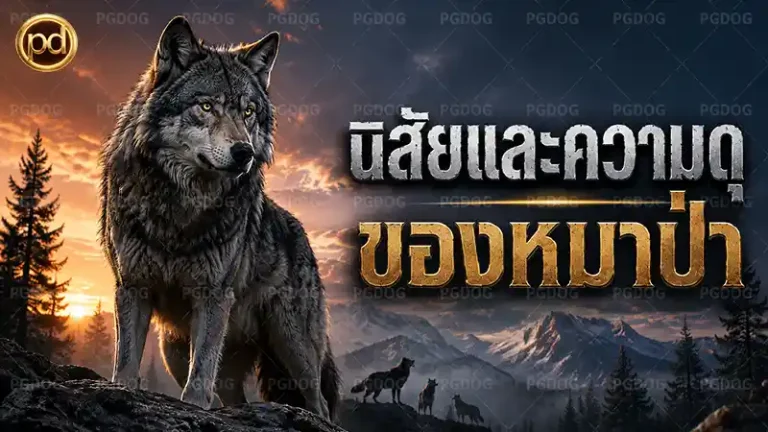 นิสัยและความดุ ของหมาป่า