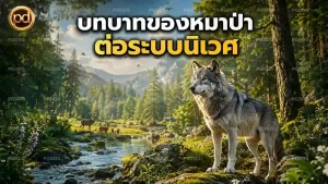 บทบาทของหมาป่า ต่อระบบนิเวศ