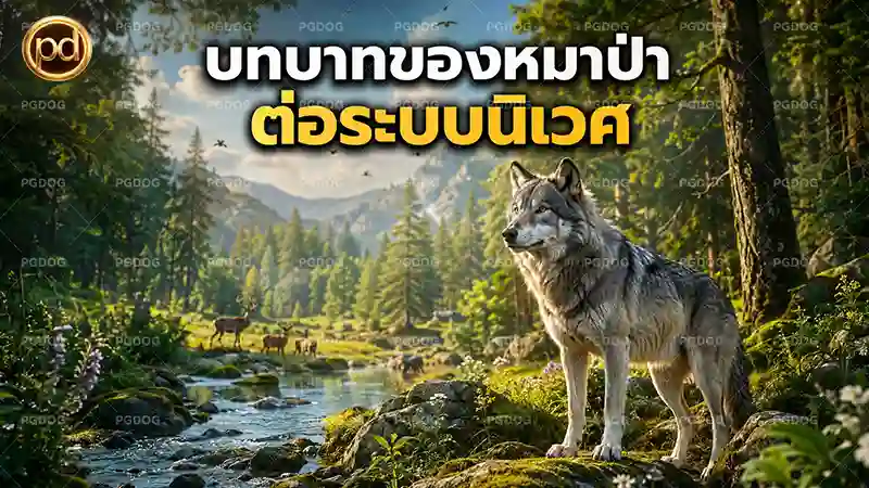 บทบาทของหมาป่า ต่อระบบนิเวศ