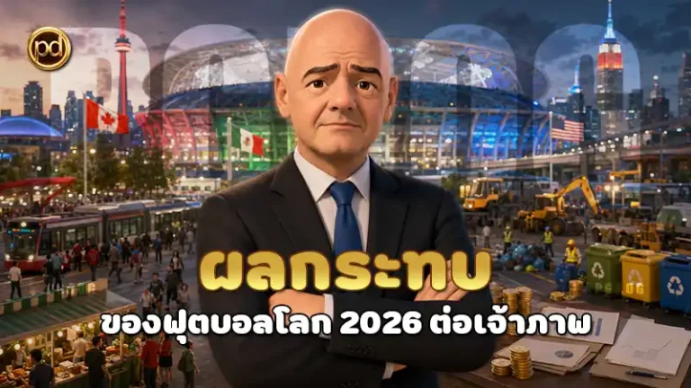 ผลกระทบของฟุตบอลโลก 2026 ต่อเจ้าภาพ