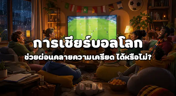 ผู้ชาย เชียร์บอลโลก เพราะอะไร