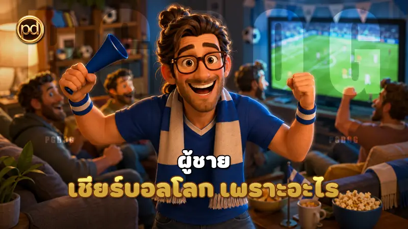 ผู้ชาย เชียร์บอลโลก เพราะอะไร