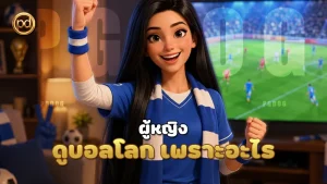 ผู้หญิง ดูบอลโลก เพราะอะไร