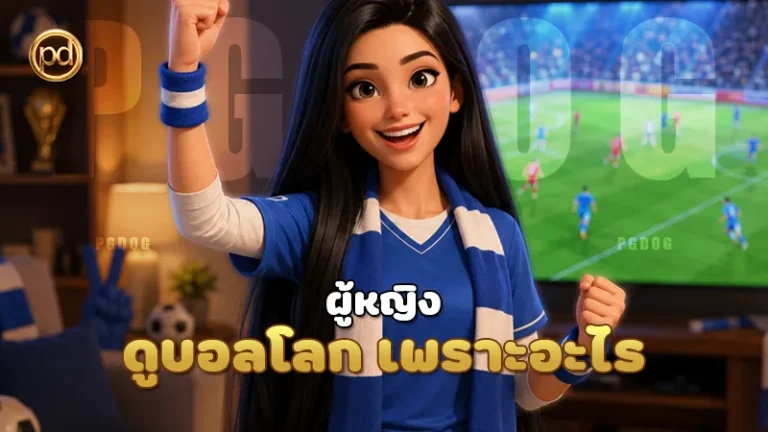 ผู้หญิง ดูบอลโลก เพราะอะไร