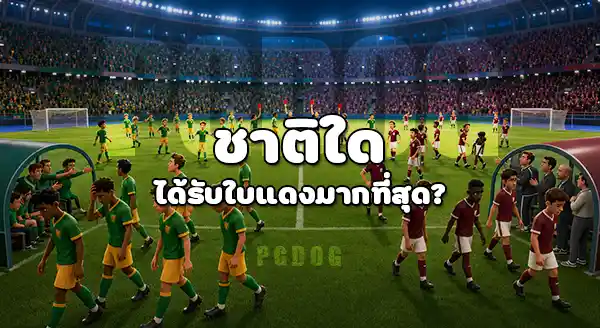 ฟุตบอลโลก 2026 มีกี่ใบแดง และกี่ใบเหลือง