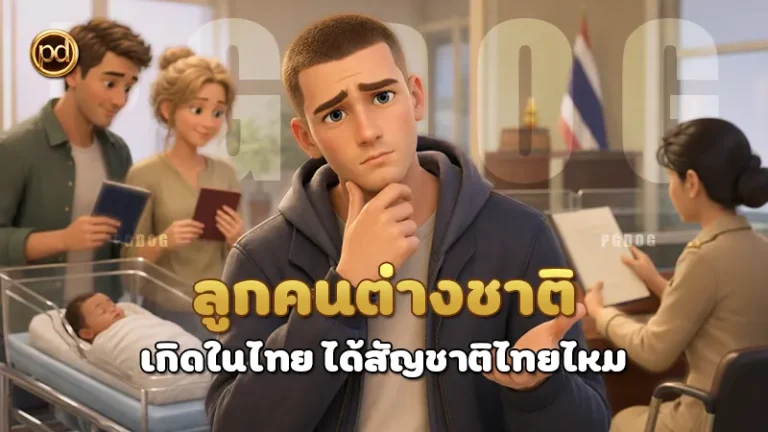 ลูกคนต่างชาติ เกิดในไทย ได้สัญชาติไทยไหม