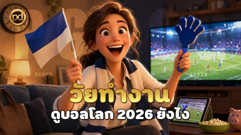 วัยทำงานดูบอลโลก 2026 ยังไง