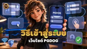 วิธีเข้าสู่ระบบ เว็บไซต์ PGDOG