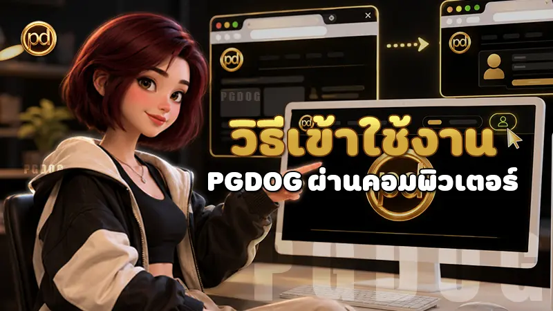 วิธีเข้าใช้งาน PGDOG ผ่านคอมพิวเตอร์