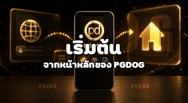 วิธีเปิดหน้าโปรโมชั่น เว็บไซต์ PGDOG