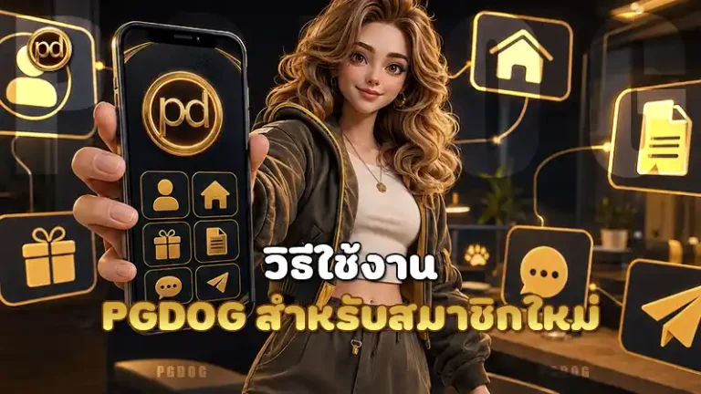 วิธีใช้งาน PGDOG สำหรับสมาชิกใหม่