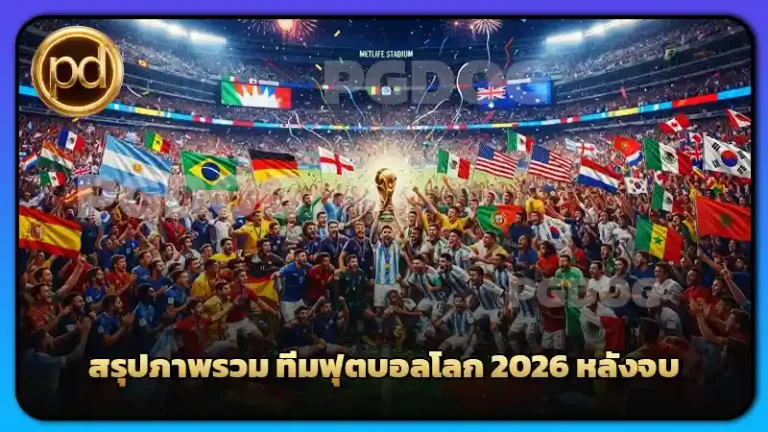 สรุปภาพรวม ทีมฟุตบอลโลก 2026 หลังจบ