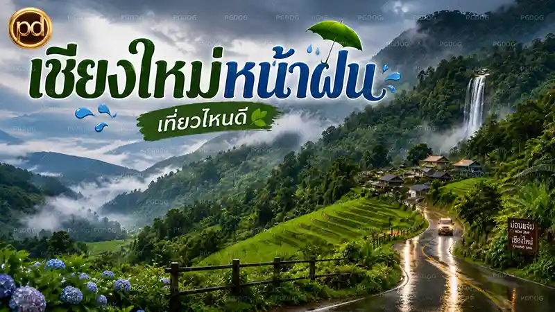 เชียงใหม่หน้าฝน เที่ยวไหนดี